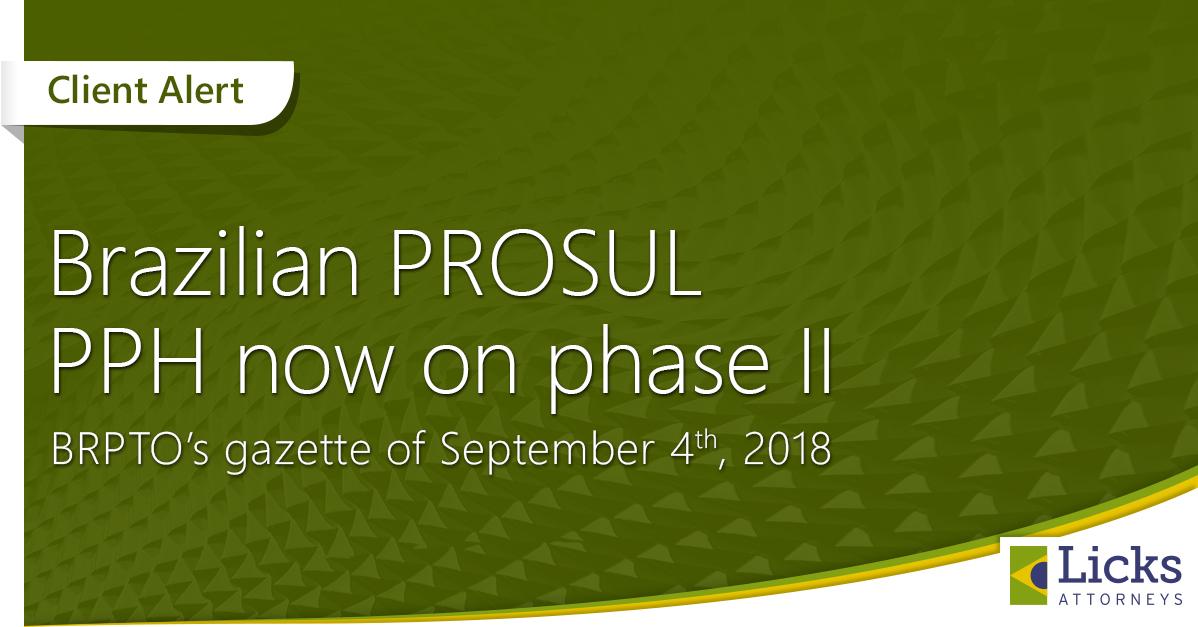 Brazilian PROSUL PPH now on phase III