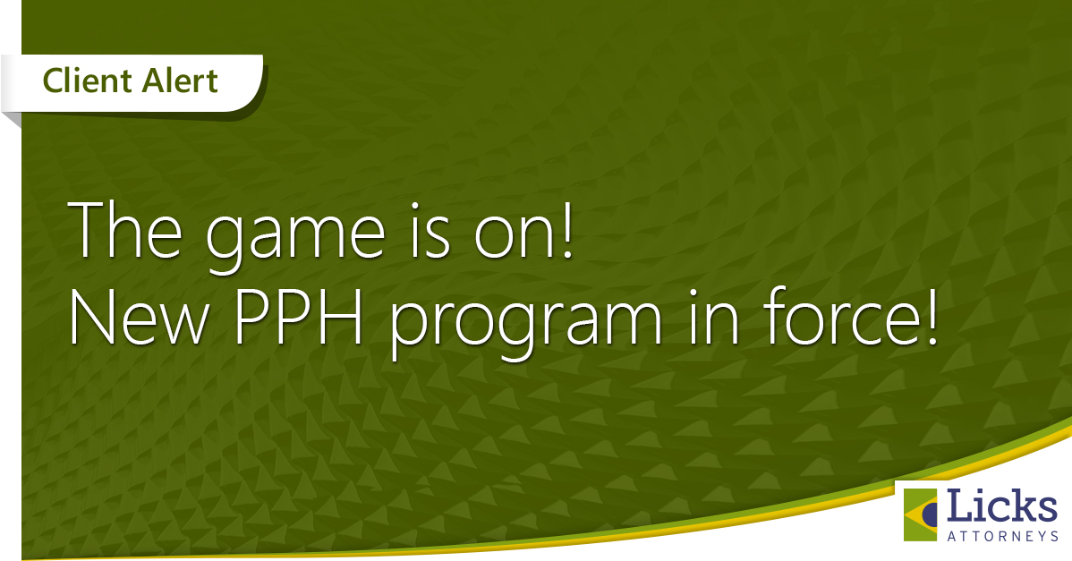 The game is on! New PPH program in force!