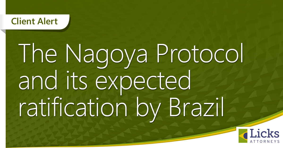 The Nagoya Protocol and its expected ratification by Brazil