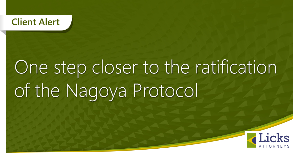 One step closer to the ratification of the Nagoya Protocol