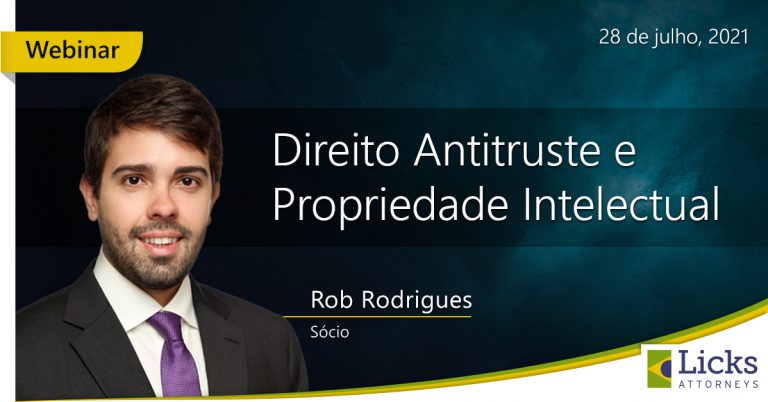 Webinar - Direito Antitruste e Propriedade Intelectual