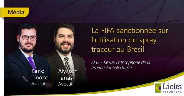 La FIFA sanctionnée sur l’utilisation du spray traceur au Brésil