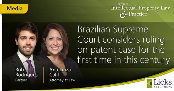 Brazilian Supreme Court considers ruling on patent case for the first time in this century