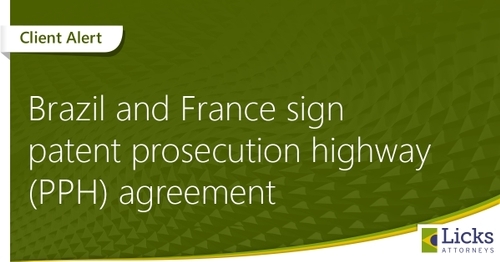 Brazil and France sign patent prosecution highway (PPH) agreement