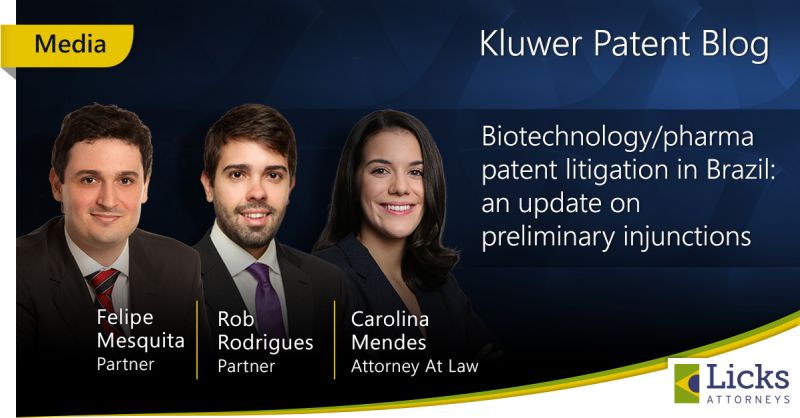 Biotechnology/pharma patent litigation in Brazil: an update on preliminary injunctions