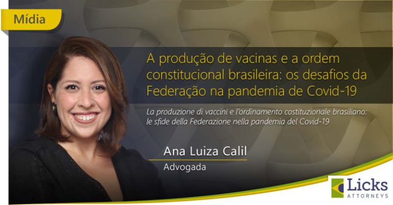 A produção de vacinas e a ordem constitucional brasileira: os desafios da Federação na pandemia de Covid-19