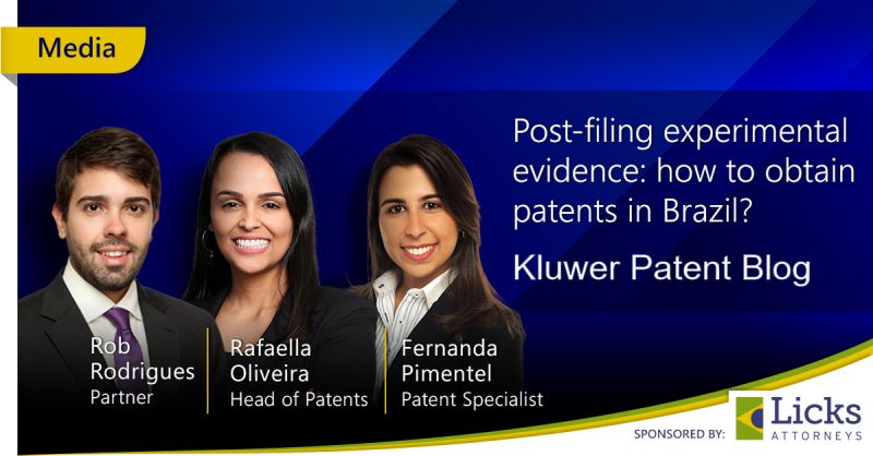 Post-filing experimental evidence: how to obtain patents in Brazil?