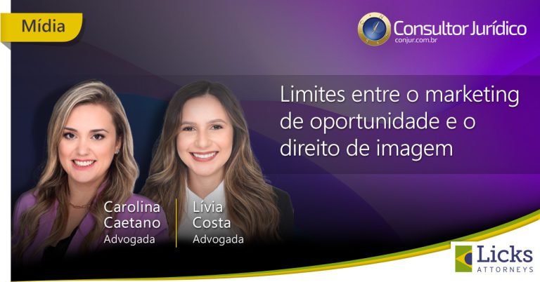 Limites entre o marketing de oportunidade e o direito de imagem