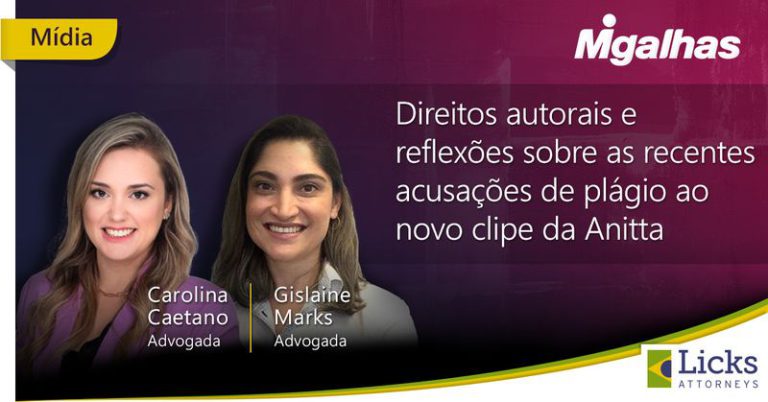 Direitos autorais e reflexões sobre as recentes acusações de plágio ao novo clipe da Anitta