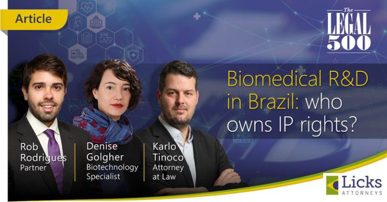 Biomedical R&D in Brazil: who owns IP rights?