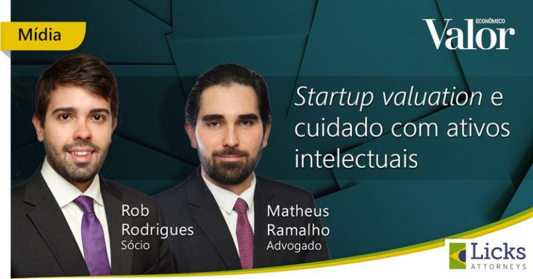 Startup valuation e cuidado com ativos intelectuais